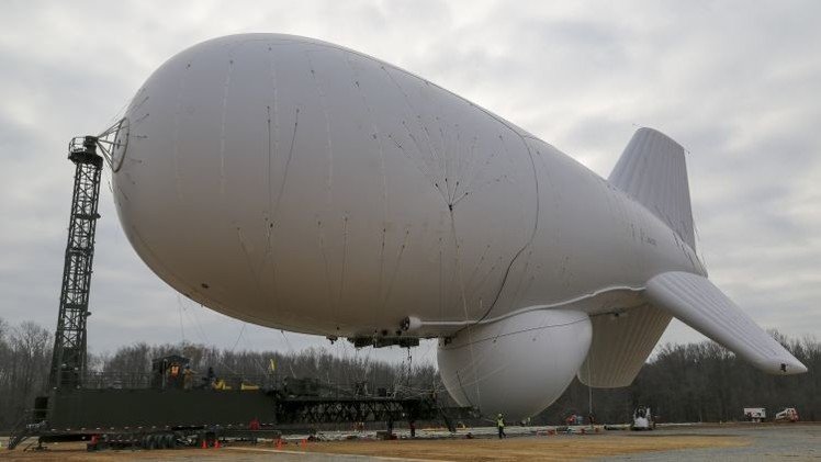 Video: EE.UU. prueba dirigibles de defensa contra misiles y drones