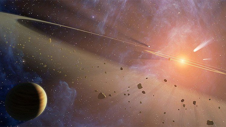 Una lluvia de cometas podría destruir la Tierra