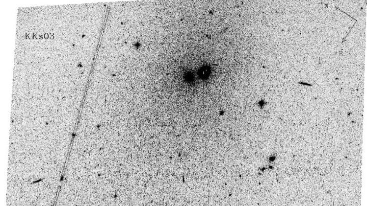 Astrofísicos rusos descubren una nueva galaxia