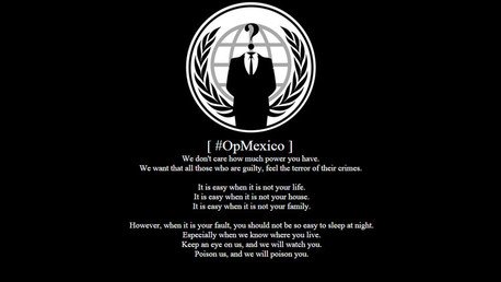 Anonymous ataca webs mexicanas en protesta por el caso Iguala