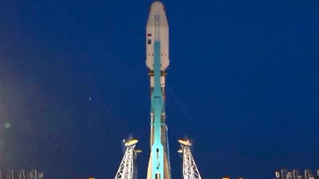 VIDEO: Lanzan con éxito el cohete portador ruso Soyuz-2.1b con un satélite a bordo