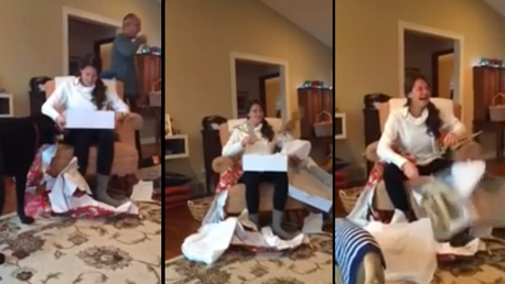 Una idea más para pedirle la mano a su novia en Navidad y 'volverla loca'