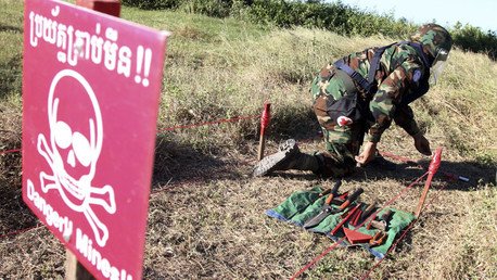 Municiones estadounidenses siguen matando décadas después