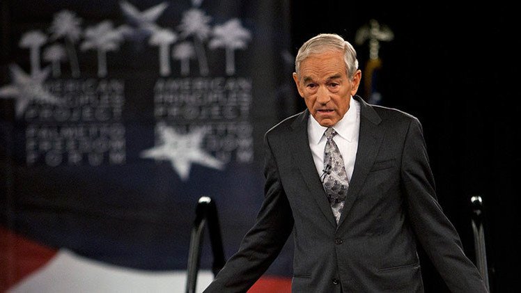 Ron Paul: "Ahora EE.UU. entiende que su realidad se basa en la mentira y la ignorancia"