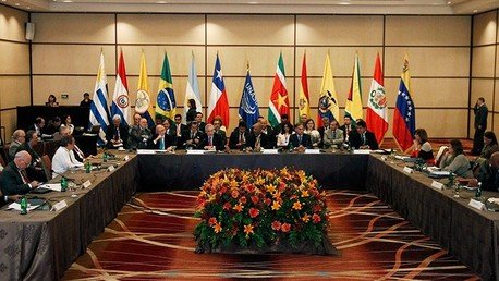 UNASUR rechaza las sanciones contra Venezuela
