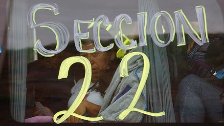 Protestas en México: maestros toman aeropuertos y gasolineras en Oaxaca