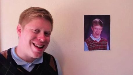 El 'hombre meme': 'Brian mala suerte' cuenta su increíble historia