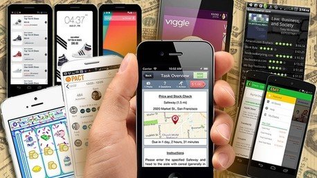 Aplicaciones móviles que pagan a usuarios