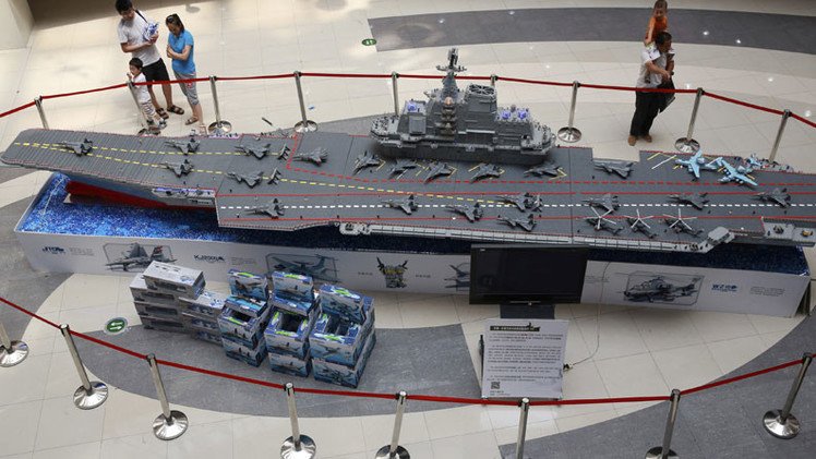 China, a un paso de finalizar la construcción de su primer portaaviones