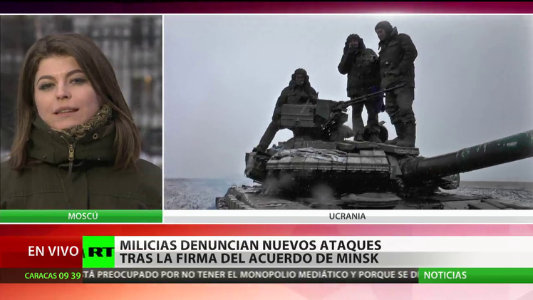 Las autodefensas del este ucraniano denuncian nuevos ataques tras el acuerdo de paz