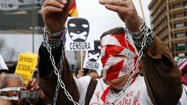 España grita de nuevo contra la 'ley Mordaza'