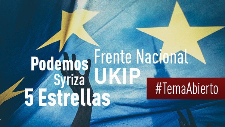 'Tema abierto' de RT analiza el trazo de los partidos nuevos en el mapa político de Europa 