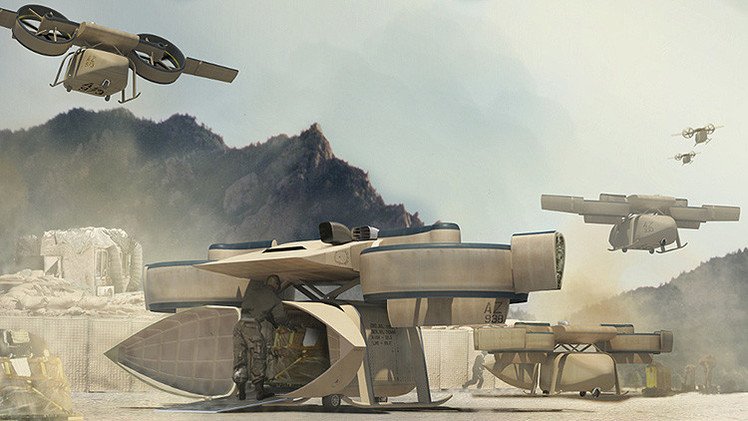 EE.UU. presenta sus drones 'transformer'