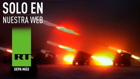 Intensos bombardeos con misiles Grad en el este de Ucrania