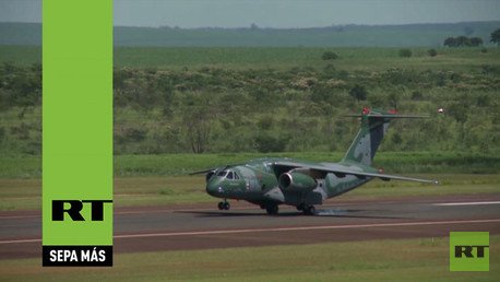 Video: Vuelo inaugural del carguero militar brasileño Embraer KC-390
