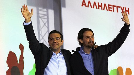 Pablo Iglesias: "Si rechazan la rama de olivo griega, Europa puede caer"