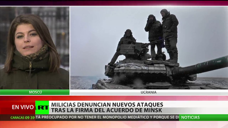 Las autodefensas del este ucraniano denuncian nuevos ataques tras el acuerdo de paz