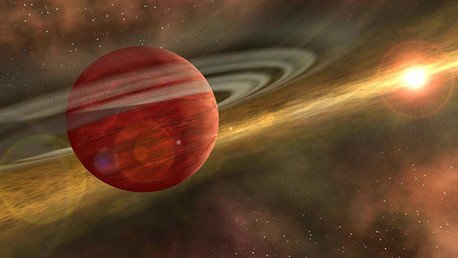 Descubren un extraño planeta gigante con un destino fatal