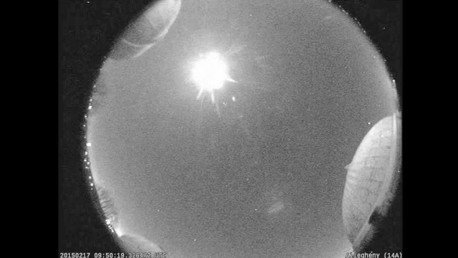 Video: La NASA graba una enorme bola de fuego surcando los cielos de EE.UU.