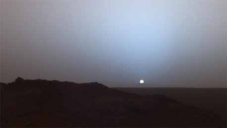 Video: La NASA muestra una increíble puesta de Sol en Marte