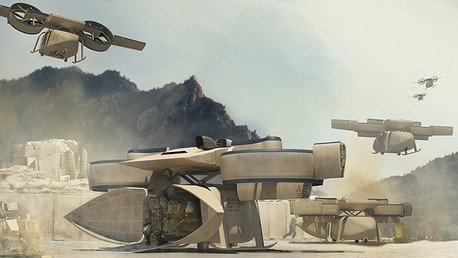 EE.UU. presenta sus drones 'transformer'