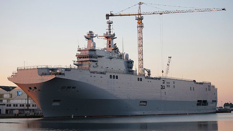 Rusia podría imponer sanciones contra Francia por no entregar los Mistral