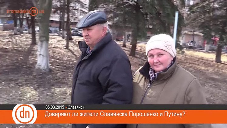 Sorpresa en la televisión ucraniana: Putin inspira más confianza que Poroshenko