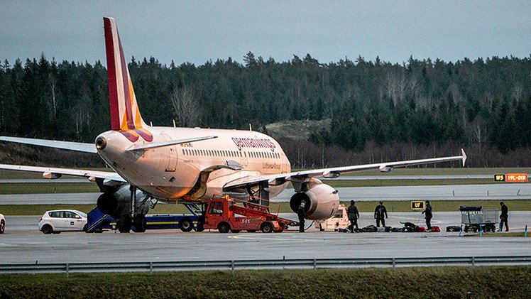 El avión estrellado en Francia salió con 30 minutos de retraso