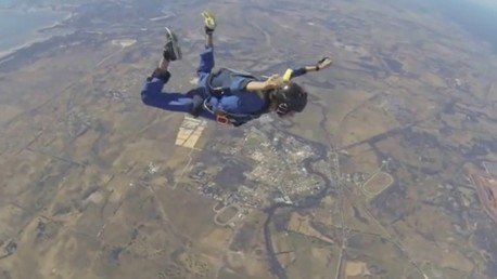 "El momento más espantoso de mi vida”: Pierde la conciencia durante una caída libre 