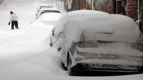 El sueño americano 2.0: Familia se deshace de la nieve vendiéndola en Internet