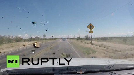 Arrojan 170 kg de marihuana durante un persecución policial en EE.UU.