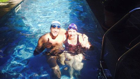 "Por la paz": un argentino y una inglesa unirán nadando las Malvinas