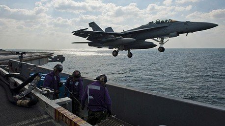 EE.UU. realiza ejercicios militares a gran escala en el Golfo Pérsico