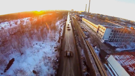 ¿En coche o en barco? La mayor carretera inundada de Rusia está en Samara