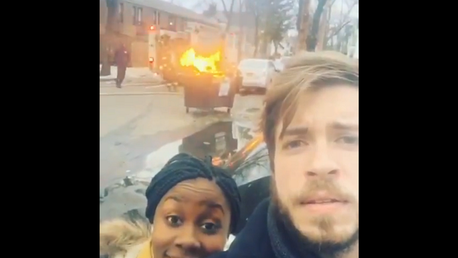 Un selfi, unos bomberos y un final inesperado