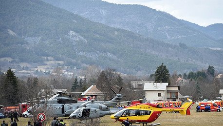 PRIMERAS IMÁGENES del lugar del siniestro del avión de Germanwings estrellado en Francia