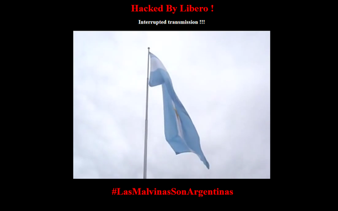 Sabotean el servicio de radio de las islas Malvinas