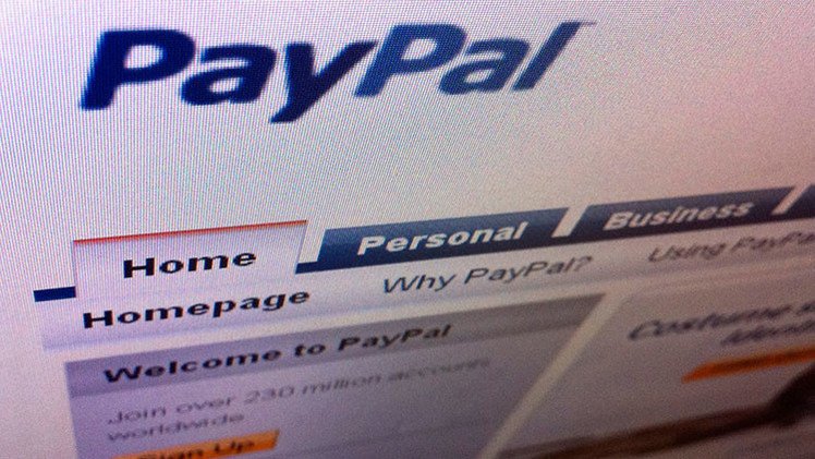 PayPal confunde una ciudad de Crimea con una calle de Moscú y 'sanciona' a quien no debe