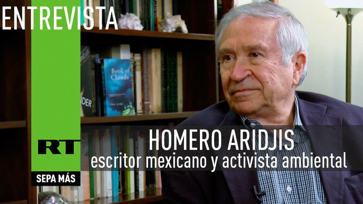 Entrevista con Homero Aridjis, escritor mexicano