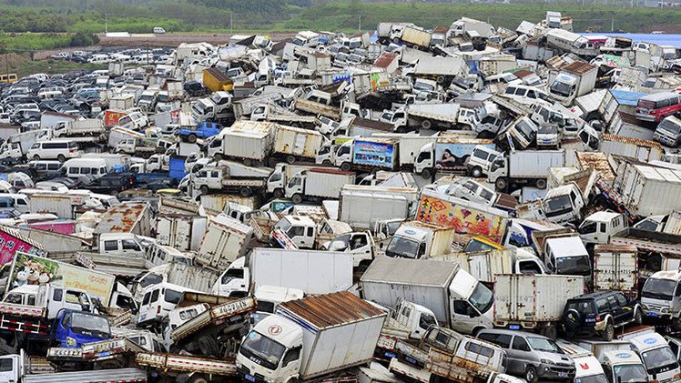 Vea las estremecedoras imágenes que muestran las consecuencias de la vida humana sobre la Tierra