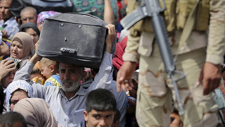 Impactantes fotos, video de un éxodo iraquí ante la ofensiva del Estado Islámico