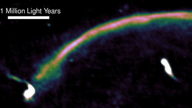 Científicos: Ondas de choque pueden revivir galaxias muertas