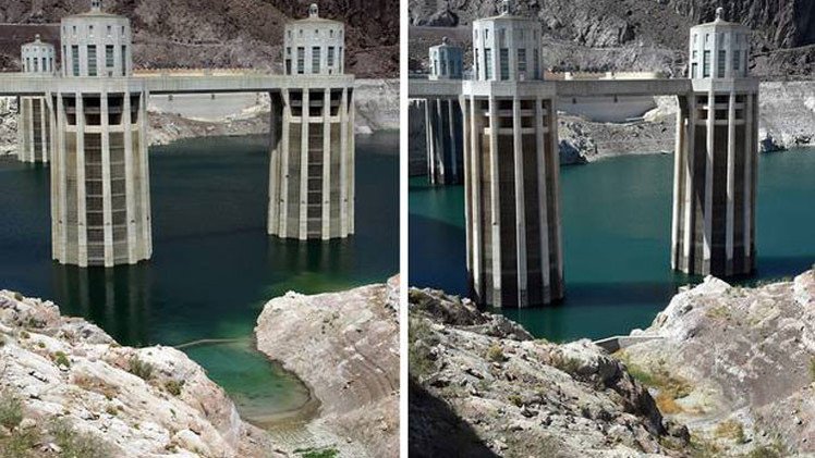 Millones de personas se quedarán sin agua por el descenso del mayor embalse de EE.UU.