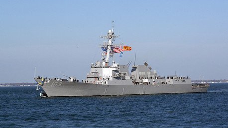 El destructor estadounidense Jason Dunham se dirige a la costa de Ucrania