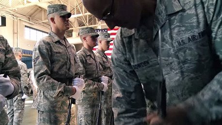Graban entrenamientos secretos de la Guardia Nacional de EE.UU.