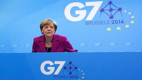 Piden a Merkel en el Parlamento que invite a Rusia a la cumbre del G7 de junio