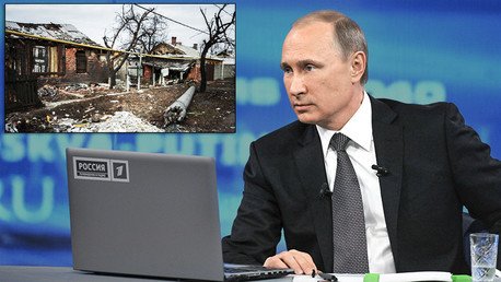 Putin: "Al no cumplir con sus deberes sociales, el propio Kiev aparta a Donbass de Ucrania"