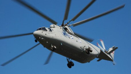 Rusia y China diseñarán un helicóptero pesado de enorme carga útil