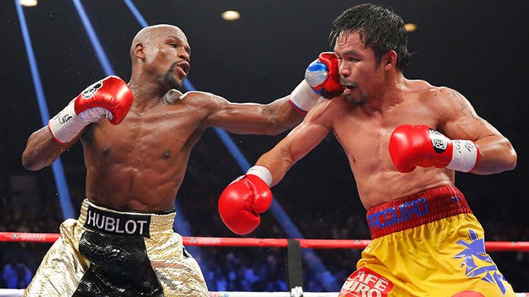 Floyd Mayweather derrotó a Manny Pacquiao en el 'combate del siglo' 