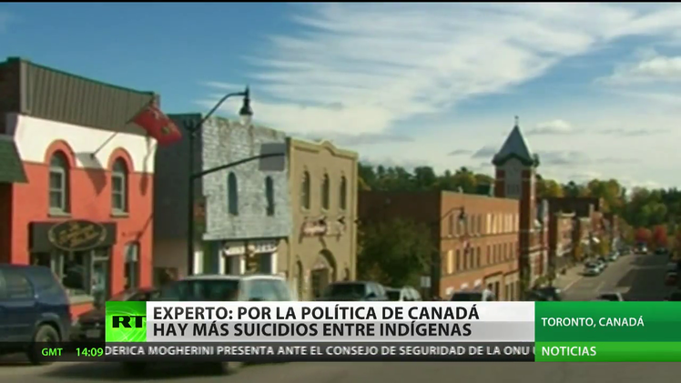 Experto: "Por la política de Canadá hay más suicidios entre indígenas"